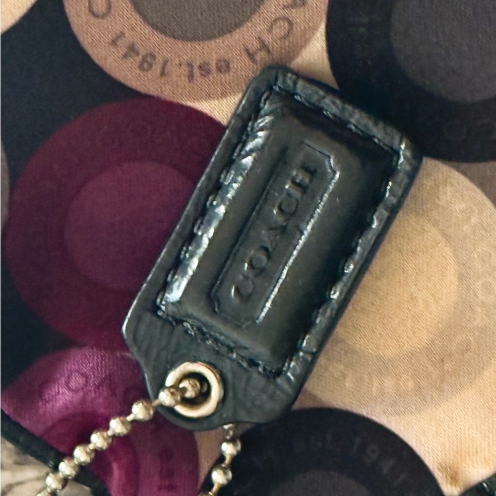 Coach Multicolor Circle Pattern Wristlet - image 4